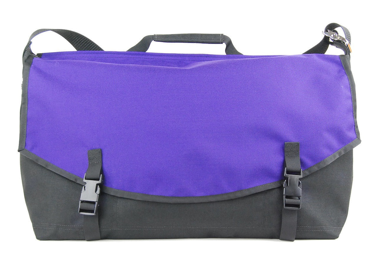 XL Messenger Bag - CourierWare Messenger Bags, purple courier bag