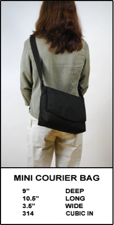 Micro & Mini Courier Bags - CourierWare Messenger Bags
 - 10